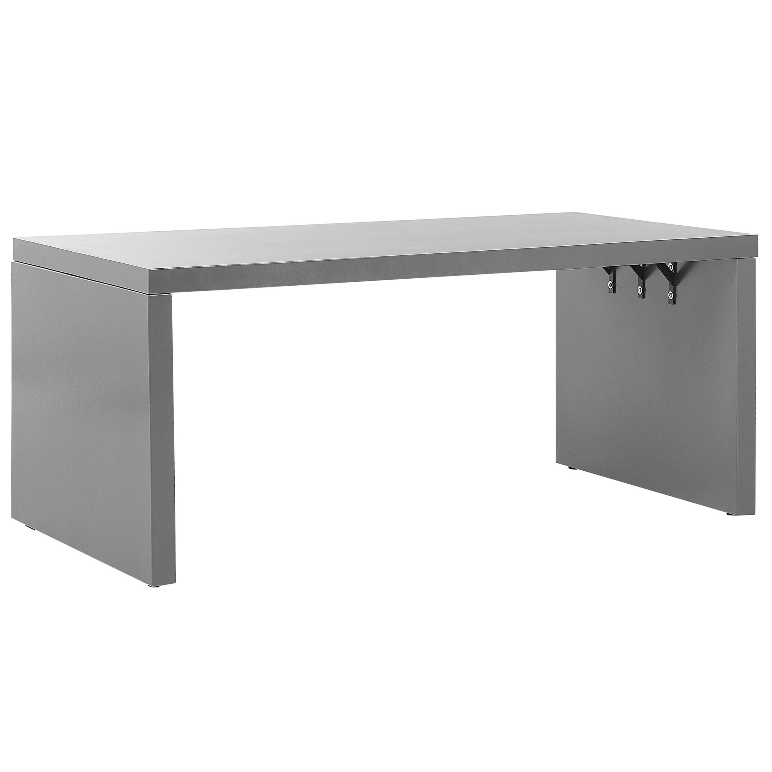 Wohnli Möbelsuche - GARTENTISCH Beton grau U-Form 180/90 cm Taranto