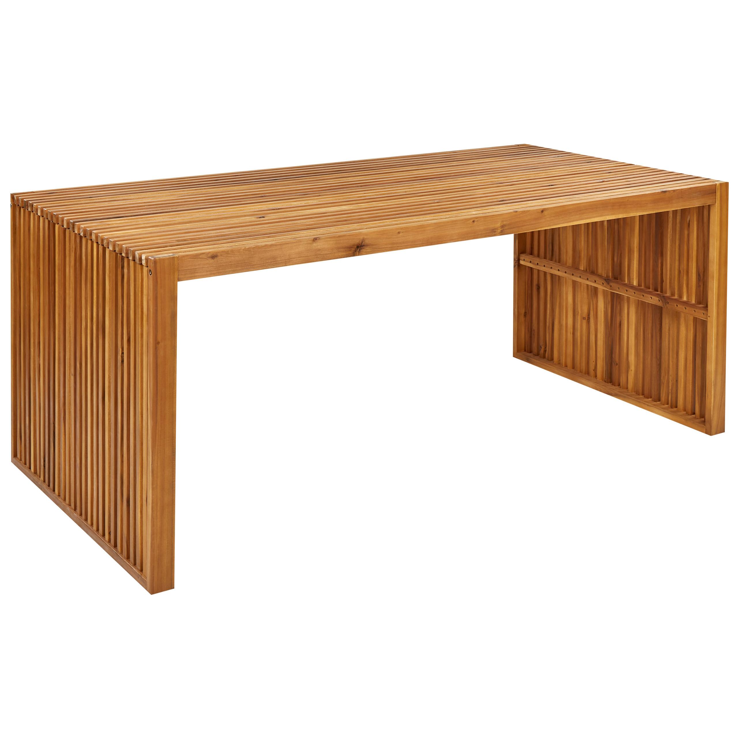 Wohnli Möbelsuche - GARTENTISCH Akazienholz hellbraun 180/90 cm Sulzano