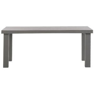 wohnli-moebel-suche-800000721711-1 GARTENTISCH Beton grau matt 180/90 cm Taranto Stein Beliani Garten & Outdoor > Gartenmöbel > Gartentische Grau