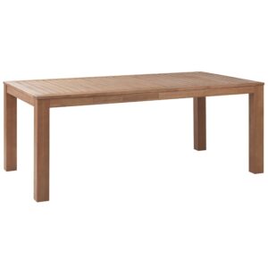wohnli-moebel-suche-800000721724 Wohnli Möbelsuche - GARTENTISCH Eukalyptusholz hellbraun 190/105 cm Monsano