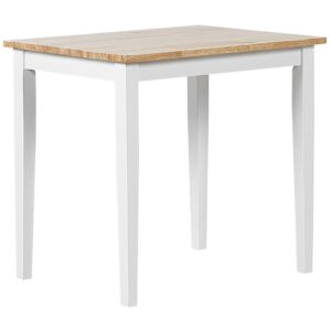 Wohnli Möbelsuche - ESSTISCH Holz hellbraun/weiß 80/80 cm Battersby