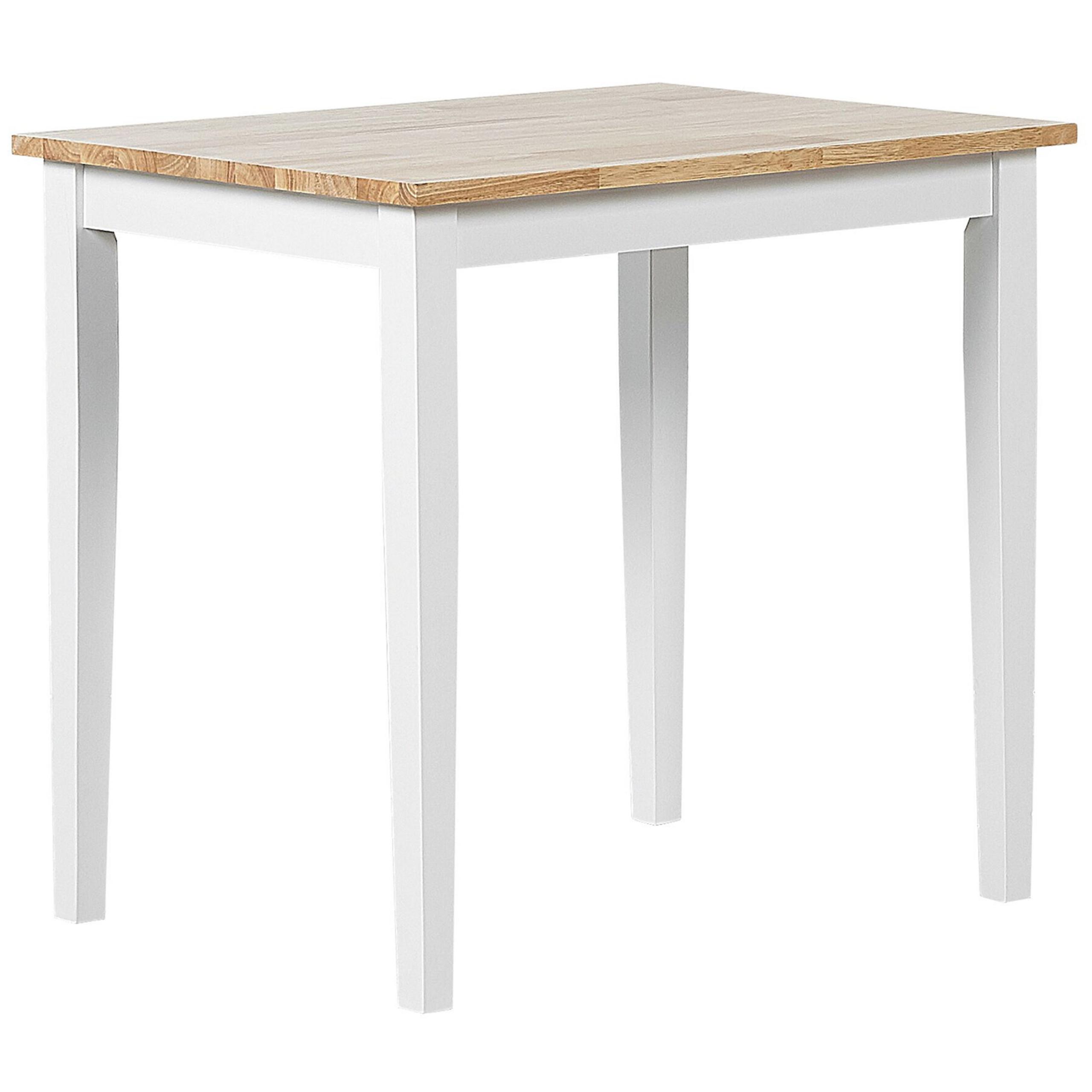 wohnli-moebel-suche-800000721735 Wohnli Möbelsuche - ESSTISCH Holz hellbraun/weiß 80/80 cm Battersby