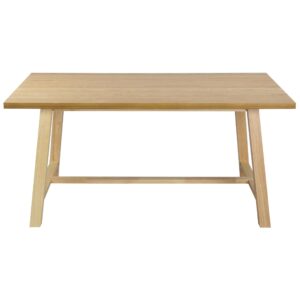 wohnli-moebel-suche-800000721738-1 ESSTISCH 160/90 cm Helles Holz Barnes Holzwerkstoff Beliani Möbel > Tische > Esstische Braun