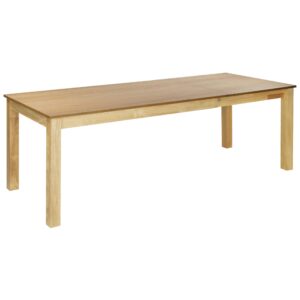 Wohnli Möbelsuche - AUSZIEHBARER Esstisch 160/240/90 cm Helles Holz Madura