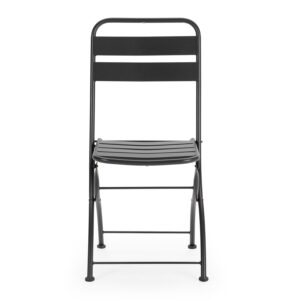 wohnli-moebel-suche-800000723217-1 GARTENKLAPPSTUHL-SET Perla Metall Metall VS Venta-stock Garten & Outdoor > Gartenmöbel > Gartenstühle Schwarz