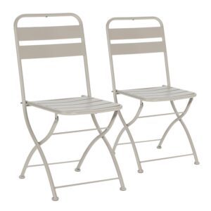 Wohnli Möbelsuche - GARTENKLAPPSTUHL-SET Perla Metall