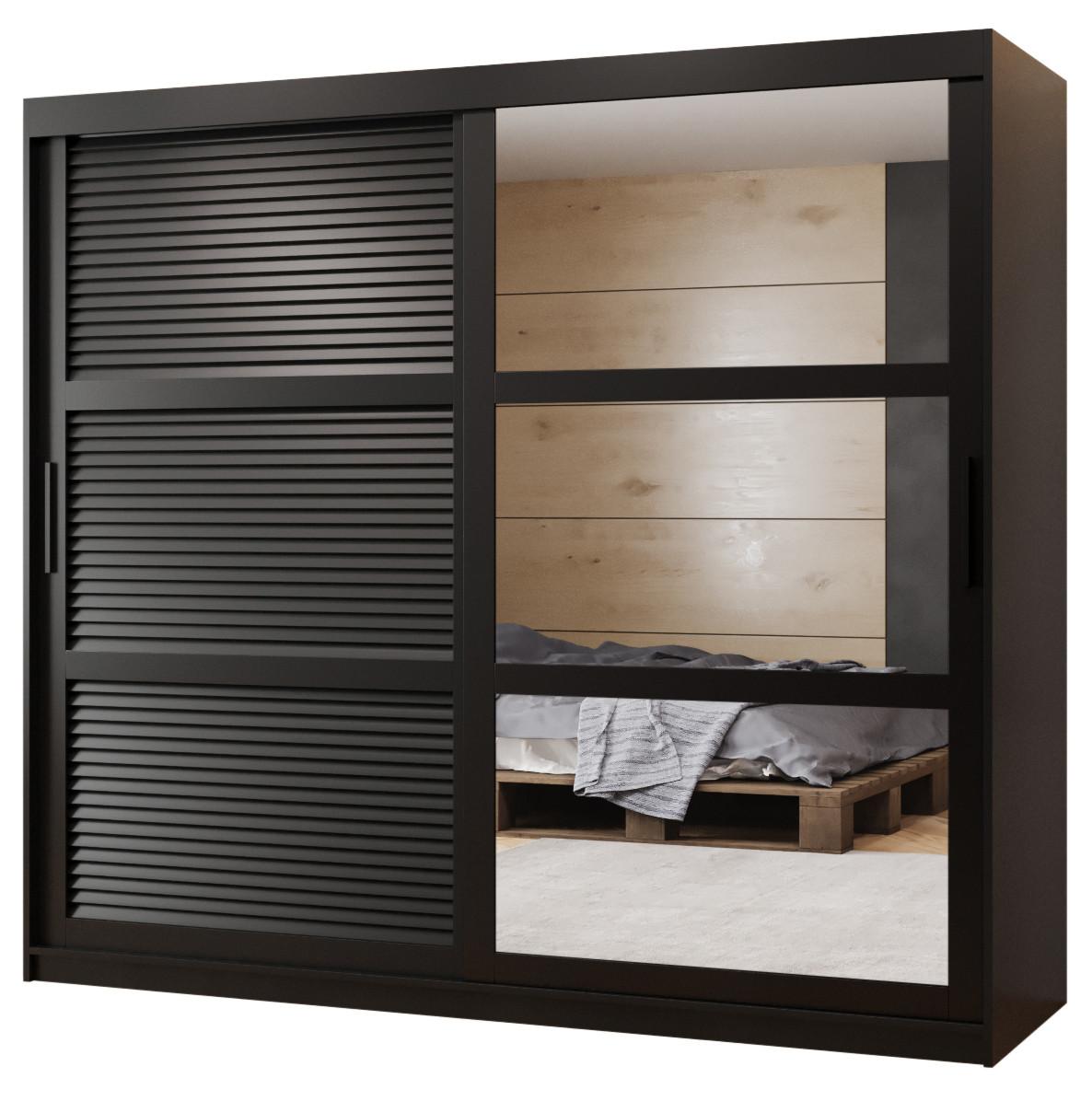Wohnli Möbelsuche - SCHWEBETÜRENSCHRANK 200/200/62 2-türig