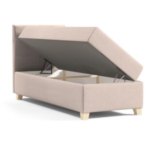 wohnli-moebel-suche-800000738144-1 POLSTERBETT Helen Mini 93/206/106 beige Textil Beautysofa Möbel > Betten > Polsterbetten Beige
