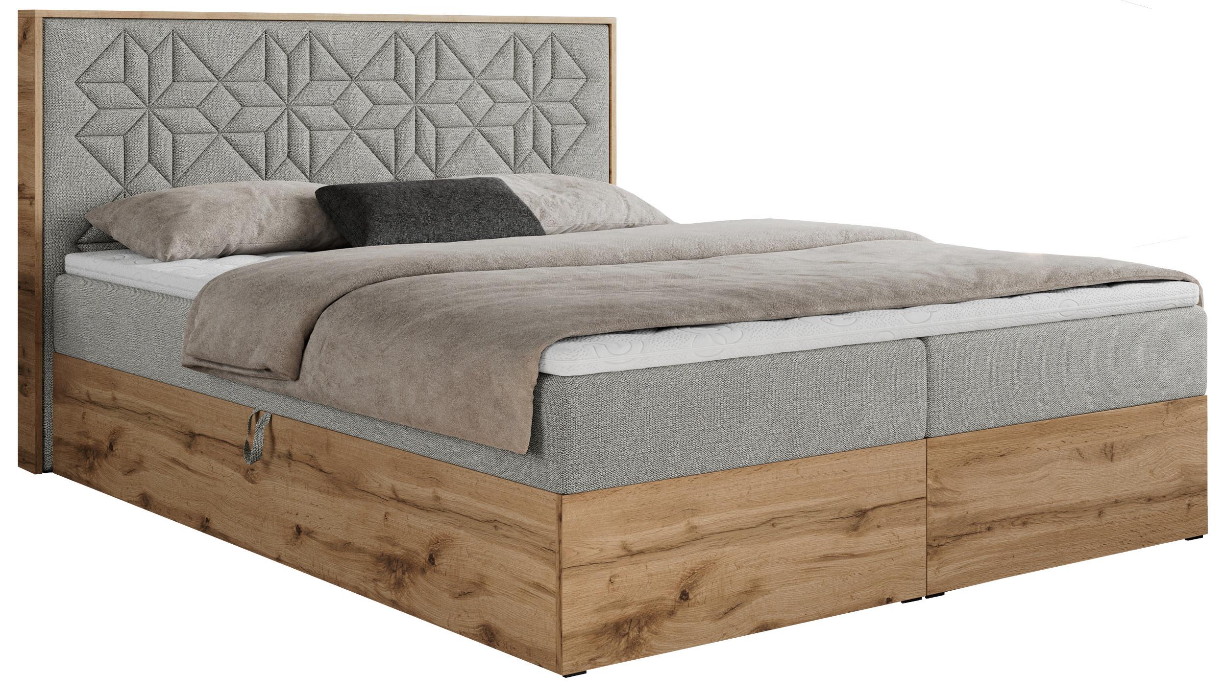 wohnli-moebel-suche-800000738983 Wohnli Möbelsuche - BOXBETT NESSI - 160/200 Hellgrau Struktur - H3