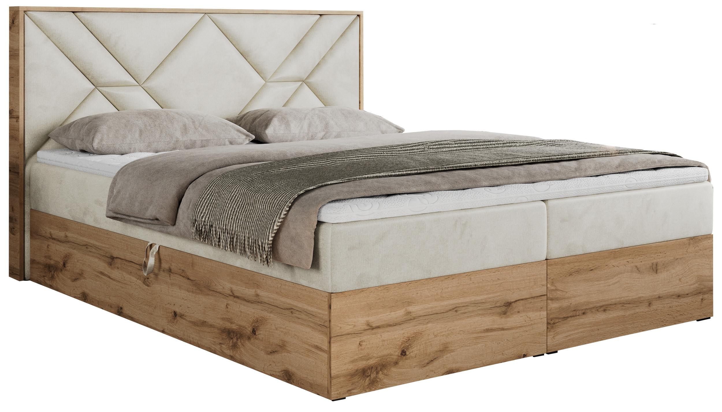 wohnli-moebel-suche-800000739085 Wohnli Möbelsuche - BOXBETT GUNAR - 180/200 Beige Velvet - H3