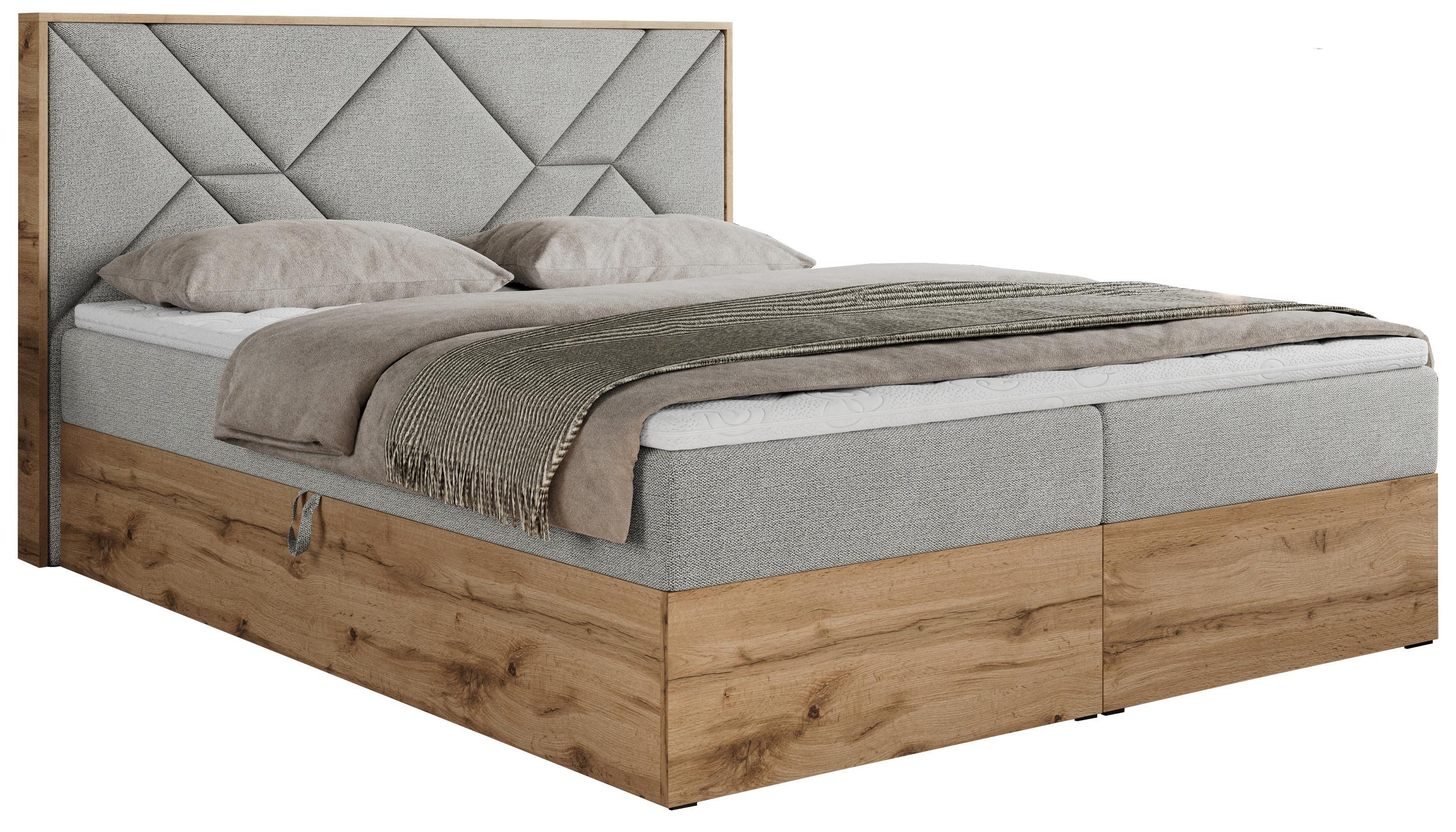 wohnli-moebel-suche-800000739276 Wohnli Möbelsuche - BOXBETT GUNAR - 160/200 Hellgrau Struktur - H4