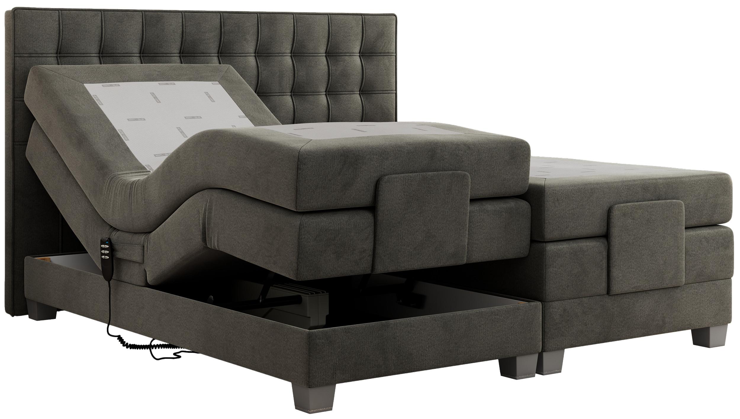 wohnli-moebel-suche-800000739339 Wohnli Möbelsuche - BOXBETT ELEKTRO 160/200 Dunkelgrau Velvet - H3