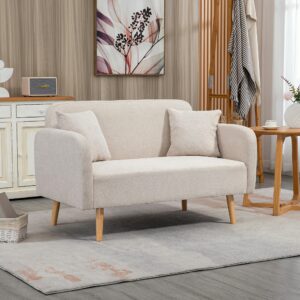 Couch mit 2 Wurfkissen