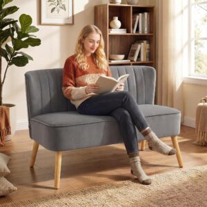 wohnli-moebel-suche-800000743092-1 Loveseat mit Leinenoptik