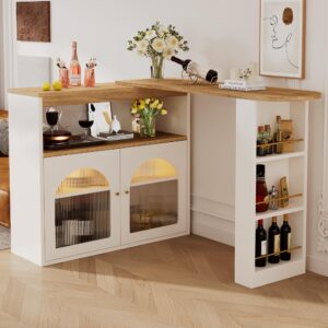 BARTISCH Weiß Holz Urban Meuble Möbel > Tische > Bartische Weiß