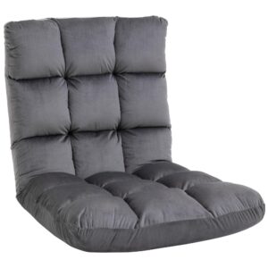 wohnli-moebel-suche-800000745026 Wohnli Möbelsuche - BODENSTUHL Bodensessel mit verstellbarer Rückenlehne Bodensofa Dunkelgrau