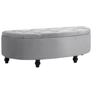 wohnli-moebel-suche-800000749554 Wohnli Möbelsuche - TRUHENBANK Velvet-Touch Grau
