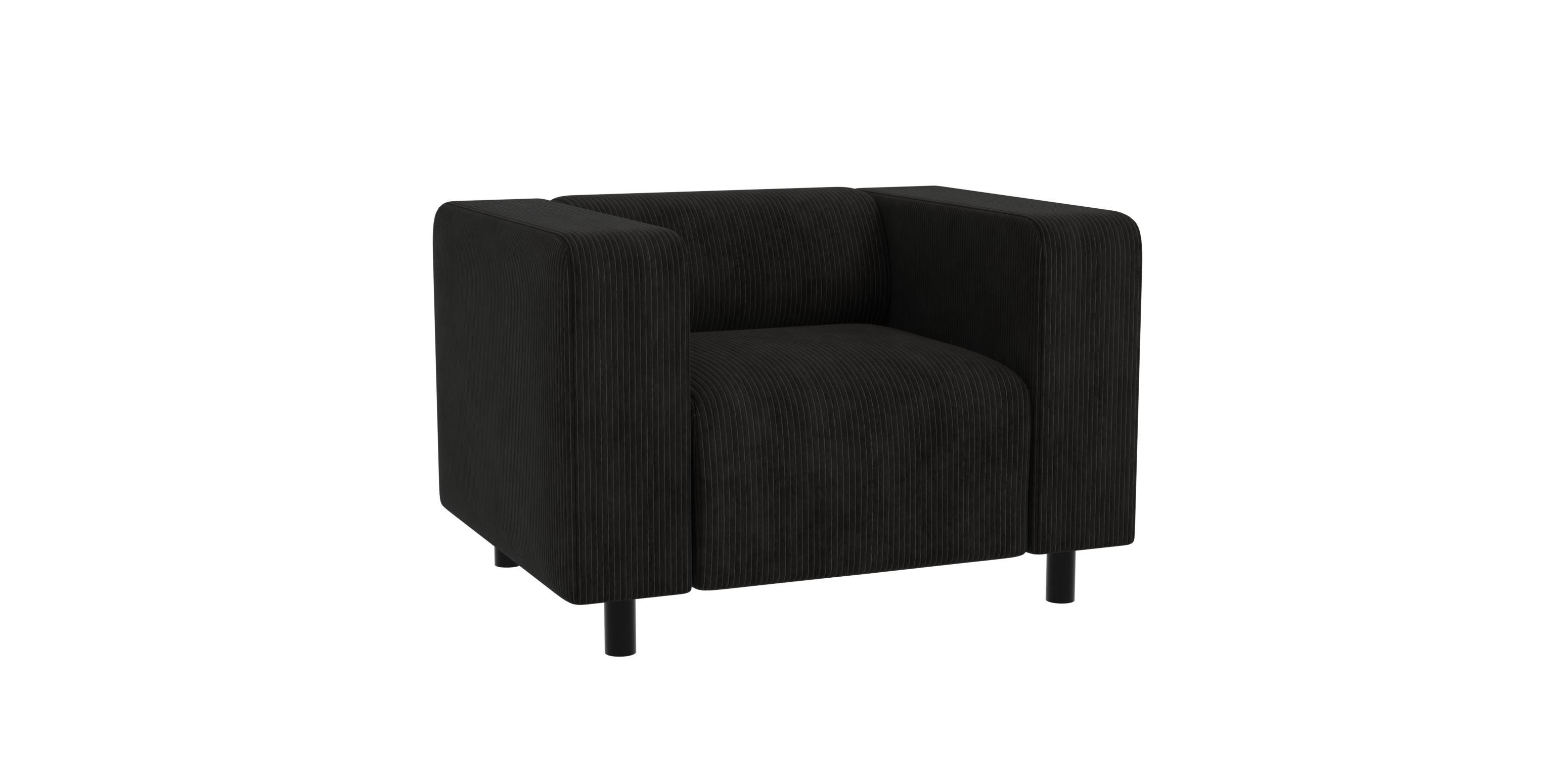wohnli-moebel-suche-800000751358 Wohnli Möbelsuche - SESSEL Tove Schwarz Cord
