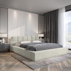 POLSTERBETT Grove In Ditra Komplettset Textil Fun Möbel Möbel > Betten > Polsterbetten Weiß