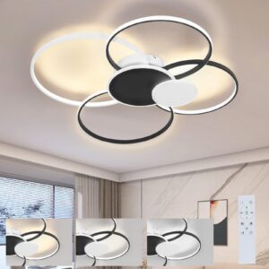 LED-DECKENLEUCHTE Christian 94/92/11 cm Deckenlampe Kunststoff Nettlife Lampen & Leuchten > LED-Leuchten > LED-Deckenleuchten Weiß