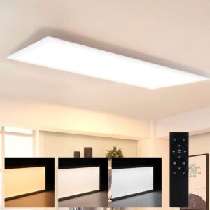 LED-DECKENLEUCHTE Petra 100/25/1 cm Deckenlampe Kunststoff Nettlife Lampen & Leuchten > LED-Leuchten > LED-Deckenleuchten Weiß
