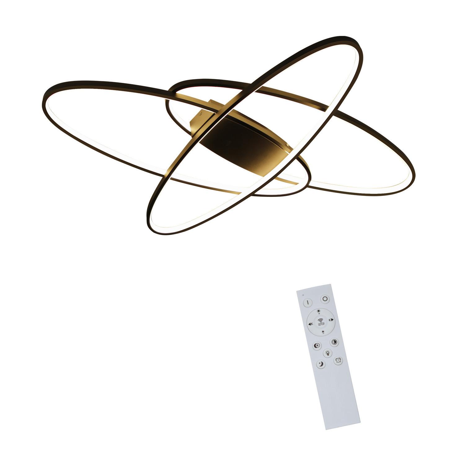 Wohnli Möbelsuche - LED-DECKENLEUCHTE Brigitte 85/62/7 cm Deckenlampe