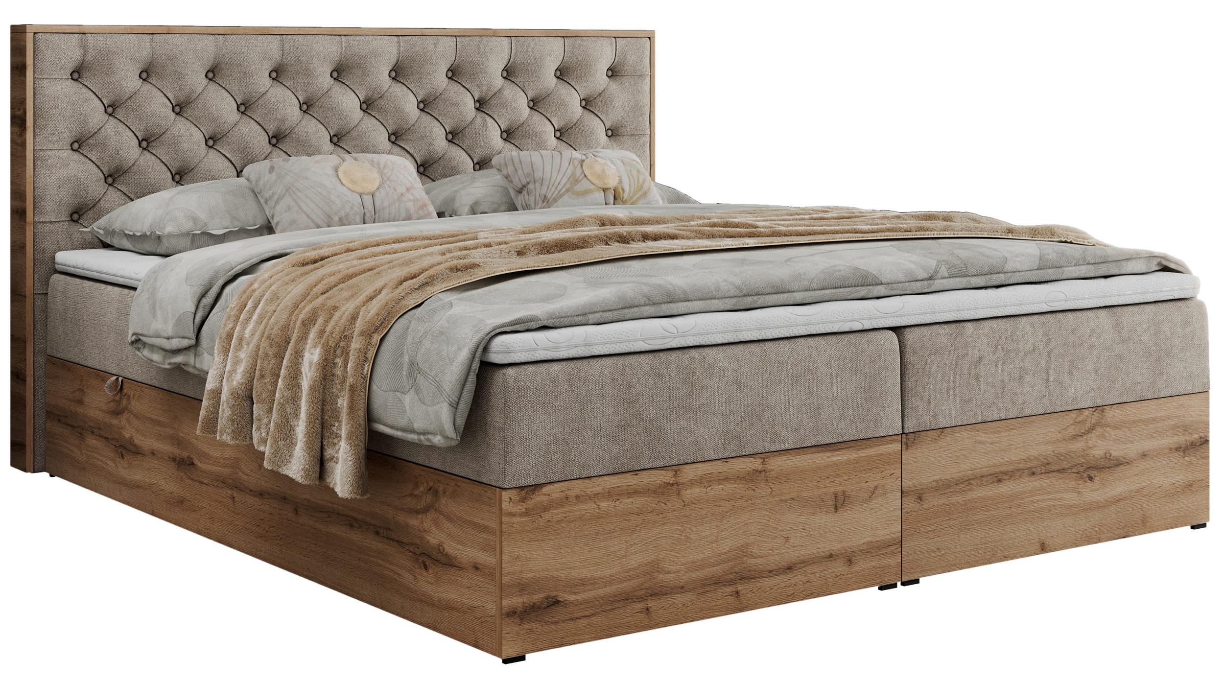 wohnli-moebel-suche-800000755959 Wohnli Möbelsuche - BOXBETT ALBERO 3 - 120/200 Beige Struktur - H3