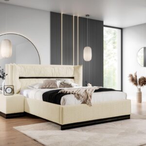 wohnli-moebel-suche-800000761314-1 POLSTERBETT Hamilton Magic Velvet Set.4 Textil Fun Möbel Möbel > Betten > Polsterbetten Weiß