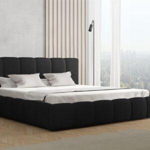wohnli-moebel-suche-800000761323-1 POLSTERBETT Giulia Freya Komplett Textil Fun Möbel Möbel > Betten > Polsterbetten Schwarz