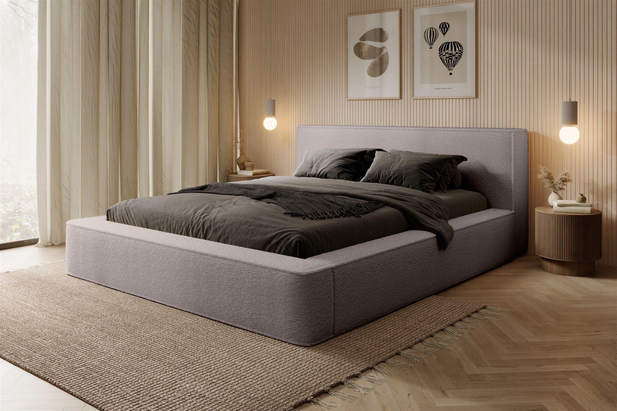 wohnli-moebel-suche-800000761355-1 POLSTERBETT Omaha In Euphoria Textil Fun Möbel Möbel > Betten > Polsterbetten Beige