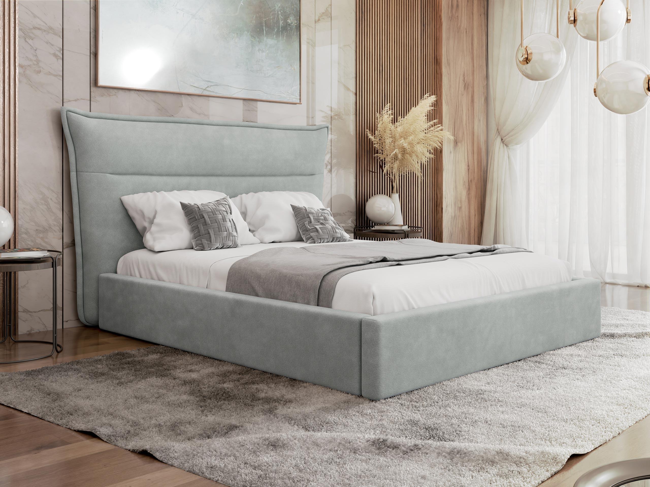 POLSTERBETT Tinkus Textil MIRJAN24 Möbel > Betten > Polsterbetten Grau