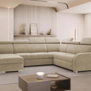 wohnli-moebel-suche-800000764160-1 WOHNLANDSCHAFT Oslo 2rR2pLC Textil MIRJAN24 Möbel > Sofas & Couches > Wohnlandschaften > Wohnlandschaften U-Form Braun