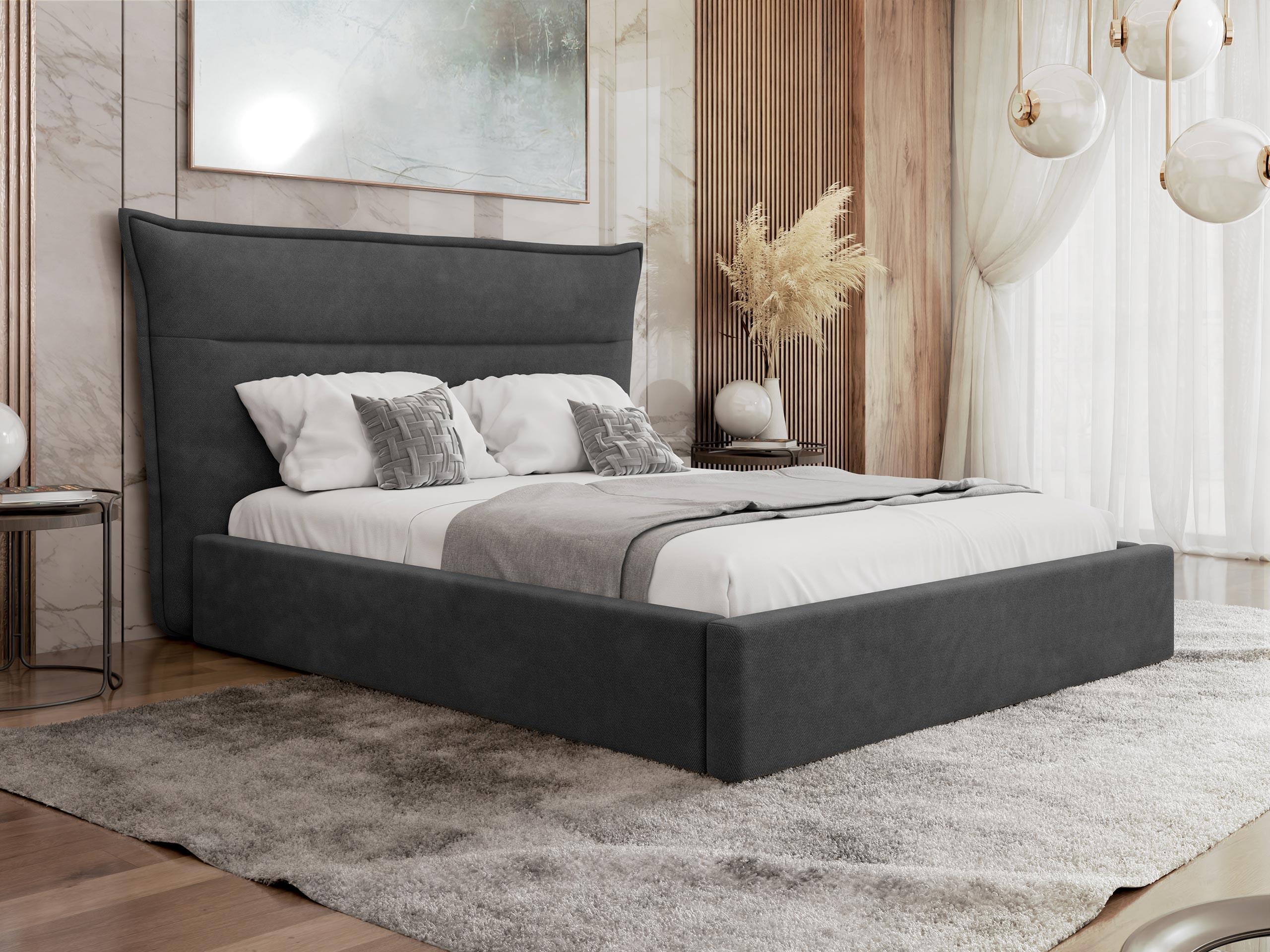 POLSTERBETT Tinkus Textil MIRJAN24 Möbel > Betten > Polsterbetten Grau
