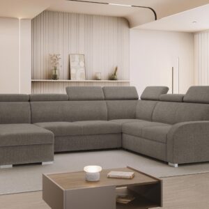 wohnli-moebel-suche-800000764218-1 WOHNLANDSCHAFT Oslo 2rR2pLC Textil MIRJAN24 Möbel > Sofas & Couches > Wohnlandschaften > Wohnlandschaften U-Form Braun