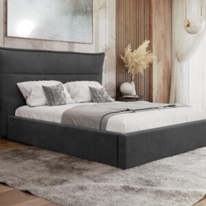POLSTERBETT Tinkus Textil MIRJAN24 Möbel > Betten > Polsterbetten Grau