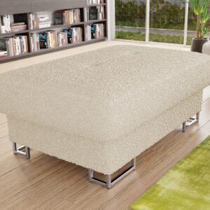 wohnli-moebel-suche-800000764277-1 POLSTERHOCKER Cotere Holz MIRJAN24 Möbel > Sessel > Hocker Braun