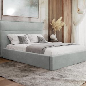 wohnli-moebel-suche-800000764288-1 POLSTERBETT Tinkus Textil MIRJAN24 Möbel > Betten > Polsterbetten Grau