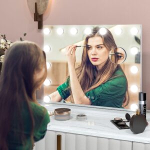 Dimmbar Schminkspiegel mit 15 LED Licht