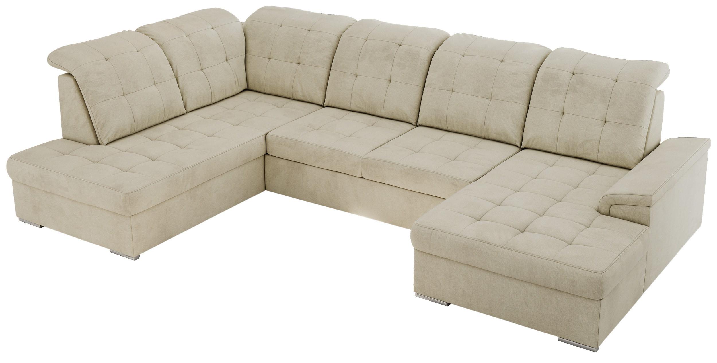 wohnli-moebel-suche-800000767543 Wohnli Möbelsuche - WOHNLANDSCHAFT MADRITO U - Beige Velorus - Links