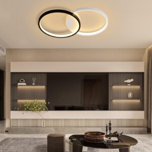 LED-DECKENLEUCHTE Valdemar 50/30/5 cm Deckenlampe Metall Nettlife Lampen & Leuchten > LED-Leuchten > LED-Deckenleuchten Weiß