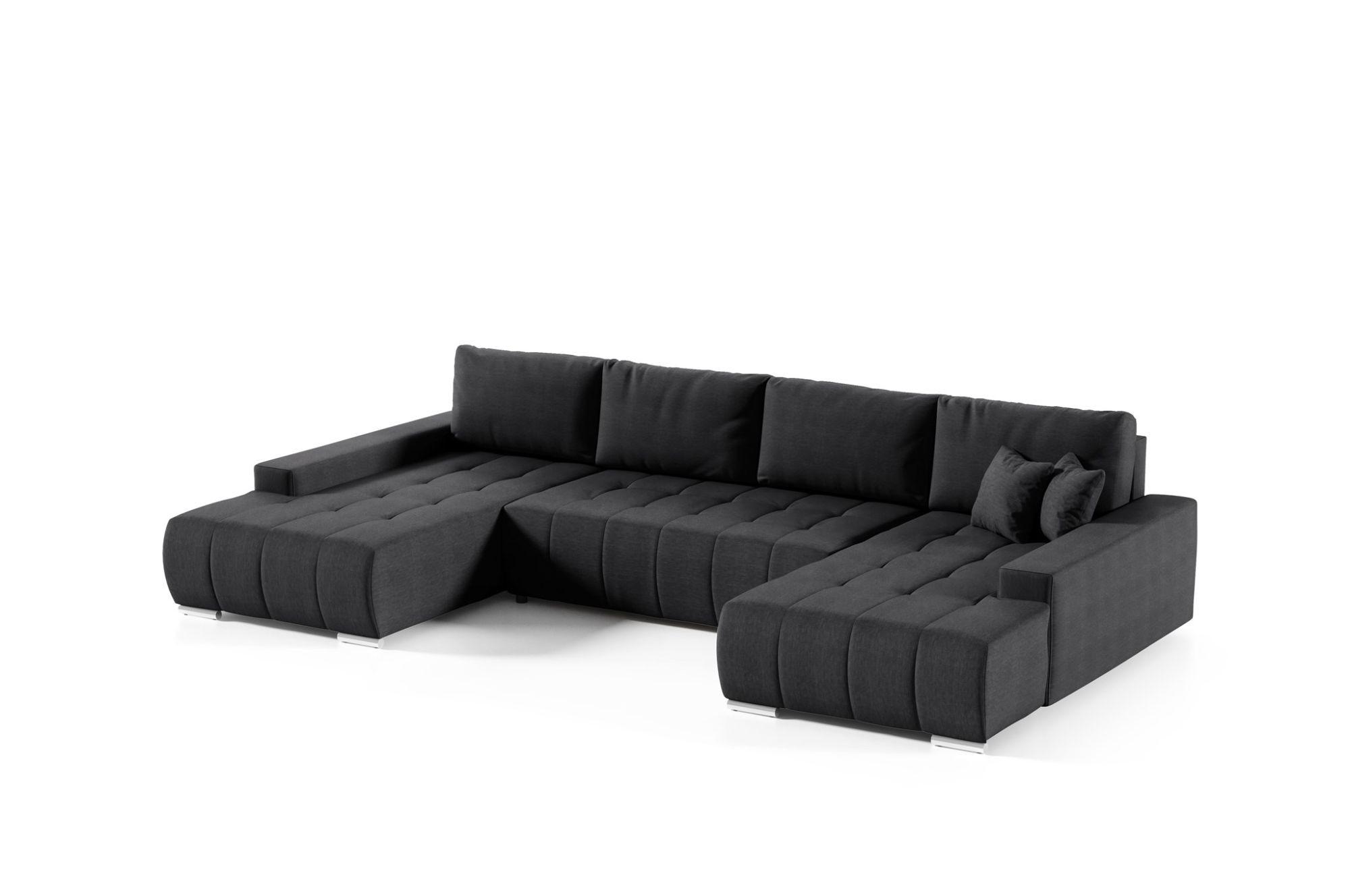 wohnli-moebel-suche-800000782033-1 WOHNLANDSCHAFT Vogar In Aulla Textil Fun Möbel Möbel > Sofas & Couches > Wohnlandschaften > Wohnlandschaften U-Form Anthrazit