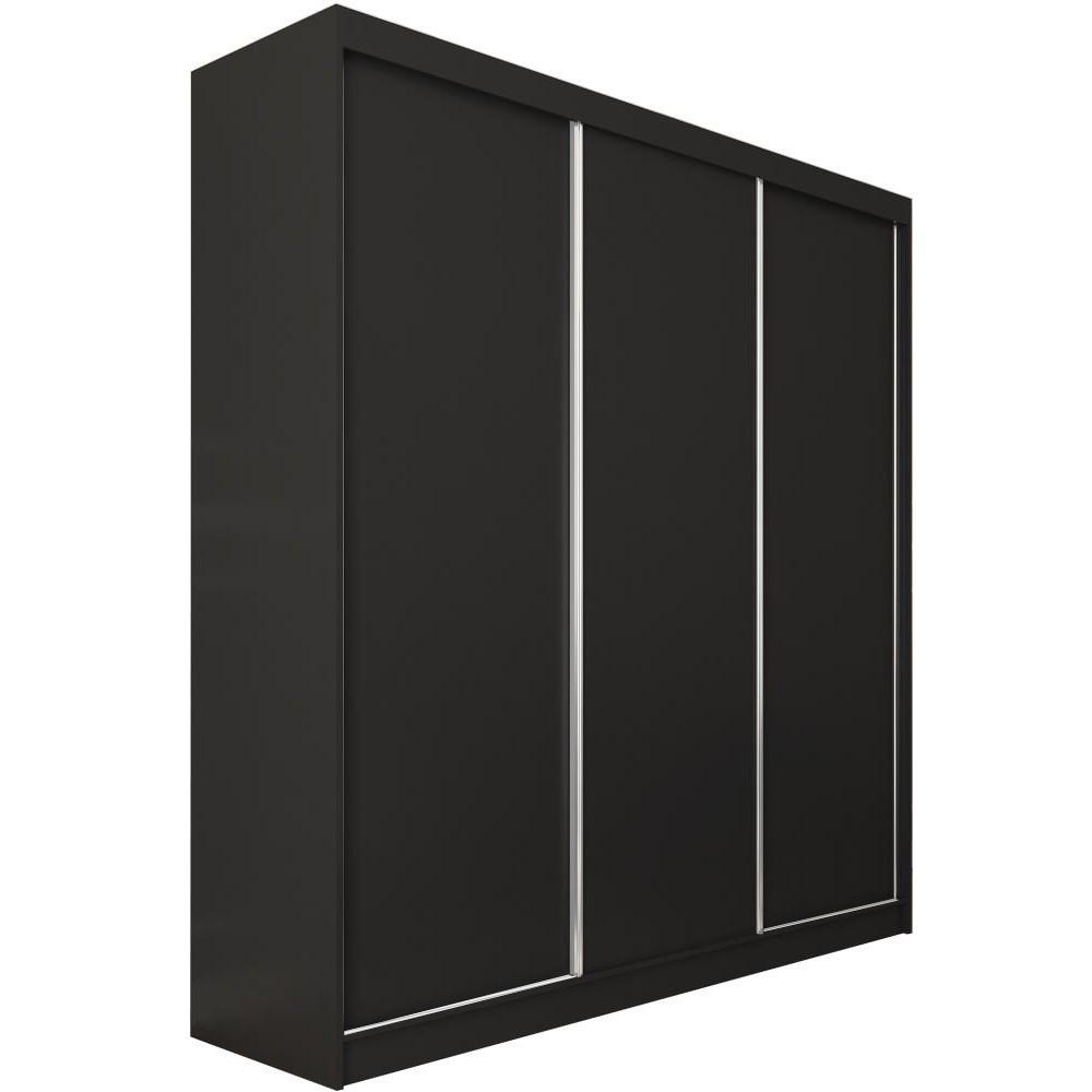 wohnli-moebel-suche-800000787335 Wohnli Möbelsuche - SCHWEBETÜRENSCHRANK Mario 240/216/61 schwarz