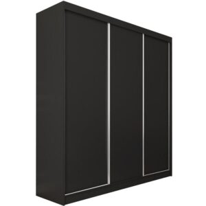 wohnli-moebel-suche-800000787389 Wohnli Möbelsuche - SCHWEBETÜRENSCHRANK Mario 180/216/61 schwarz