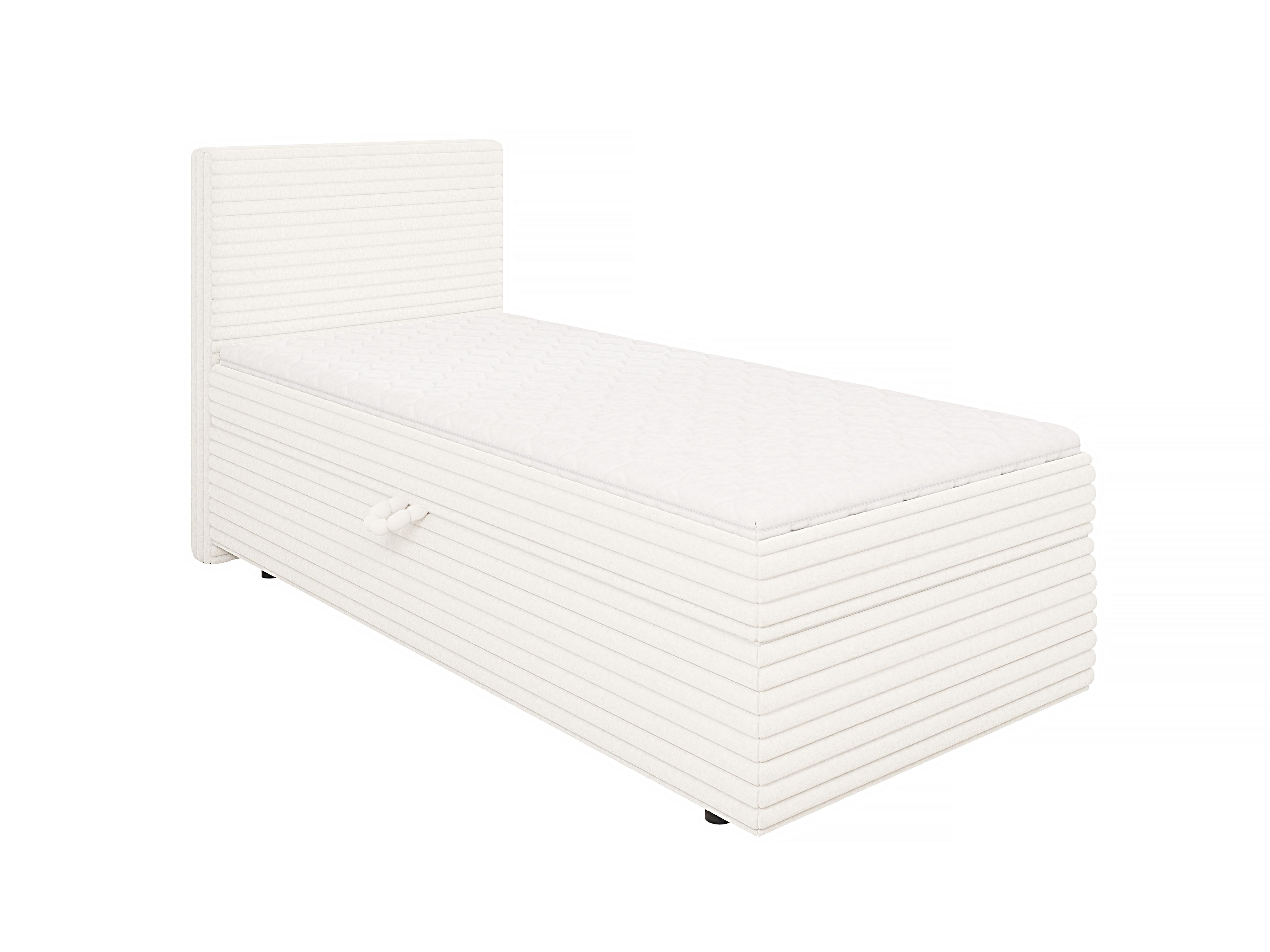 wohnli-moebel-suche-800000788209 Wohnli Möbelsuche - BOXBETT Roma 90/200 cm Hellbeige Plüschcord