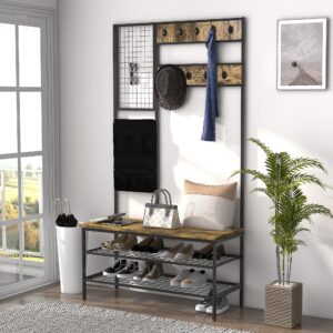 Garderobe mit Haken