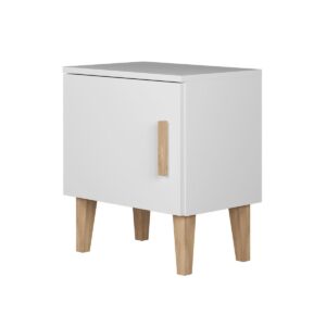 wohnli-moebel-suche-800000795988-1 NACHTTISCH Kubi Weiß Holzwerkstoff Petits-meubles Möbel > Kommoden & Schubladenschränke > Nachttische Weiß