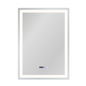 wohnli-moebel-suche-800000802582-1 BADEZIMMERSPIEGEL Jena mit LED-Leuchte 60/80/2.5 cm Glas Nettlife Spiegel Weiß