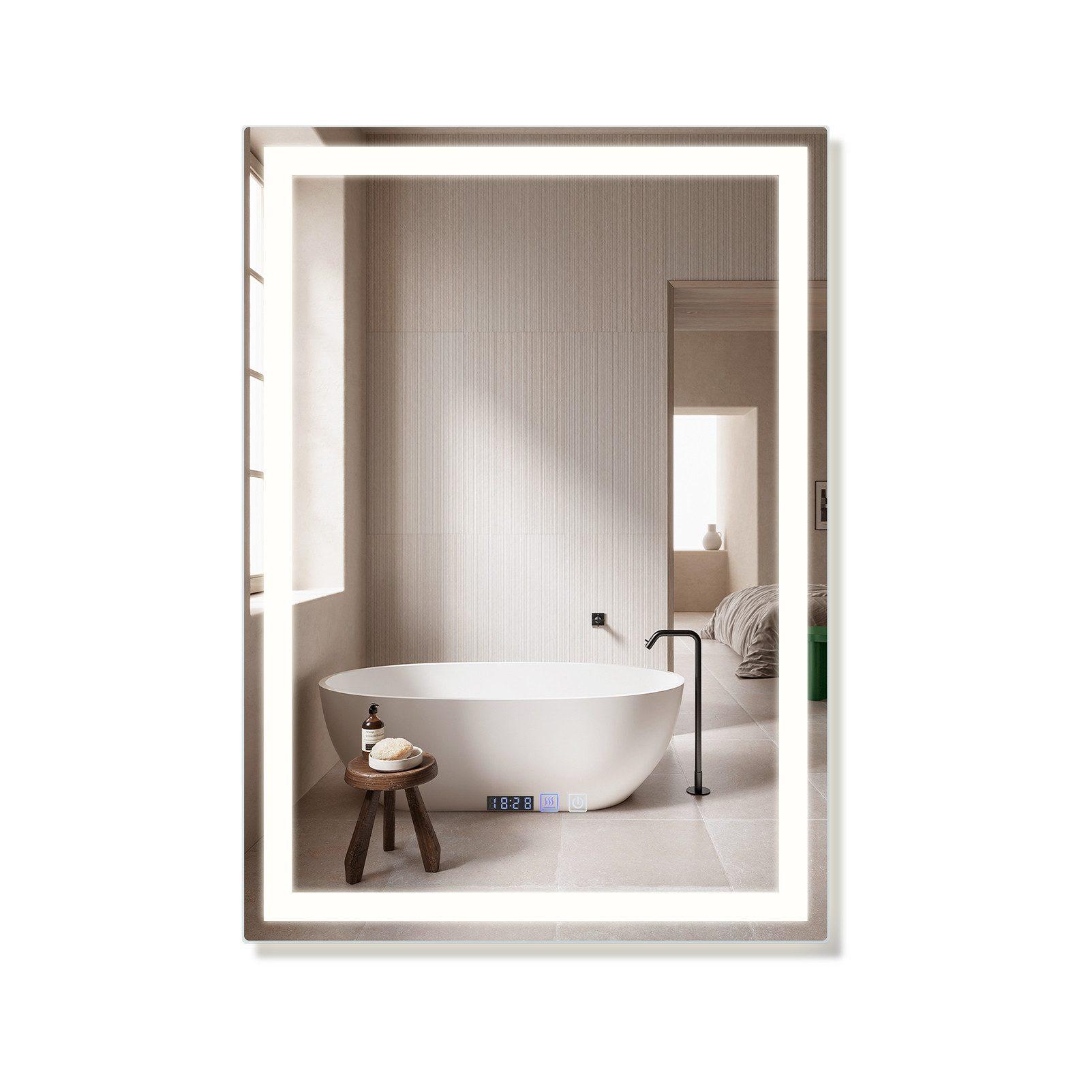 Wohnli Möbelsuche - BADEZIMMERSPIEGEL Jena mit LED-Leuchte 60/80/2.5 cm