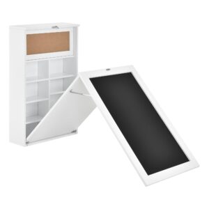 WANDKLAPPTISCH Kläppen Holzwerkstoff [en.casa] Möbel > Tische > Esstische Weiß