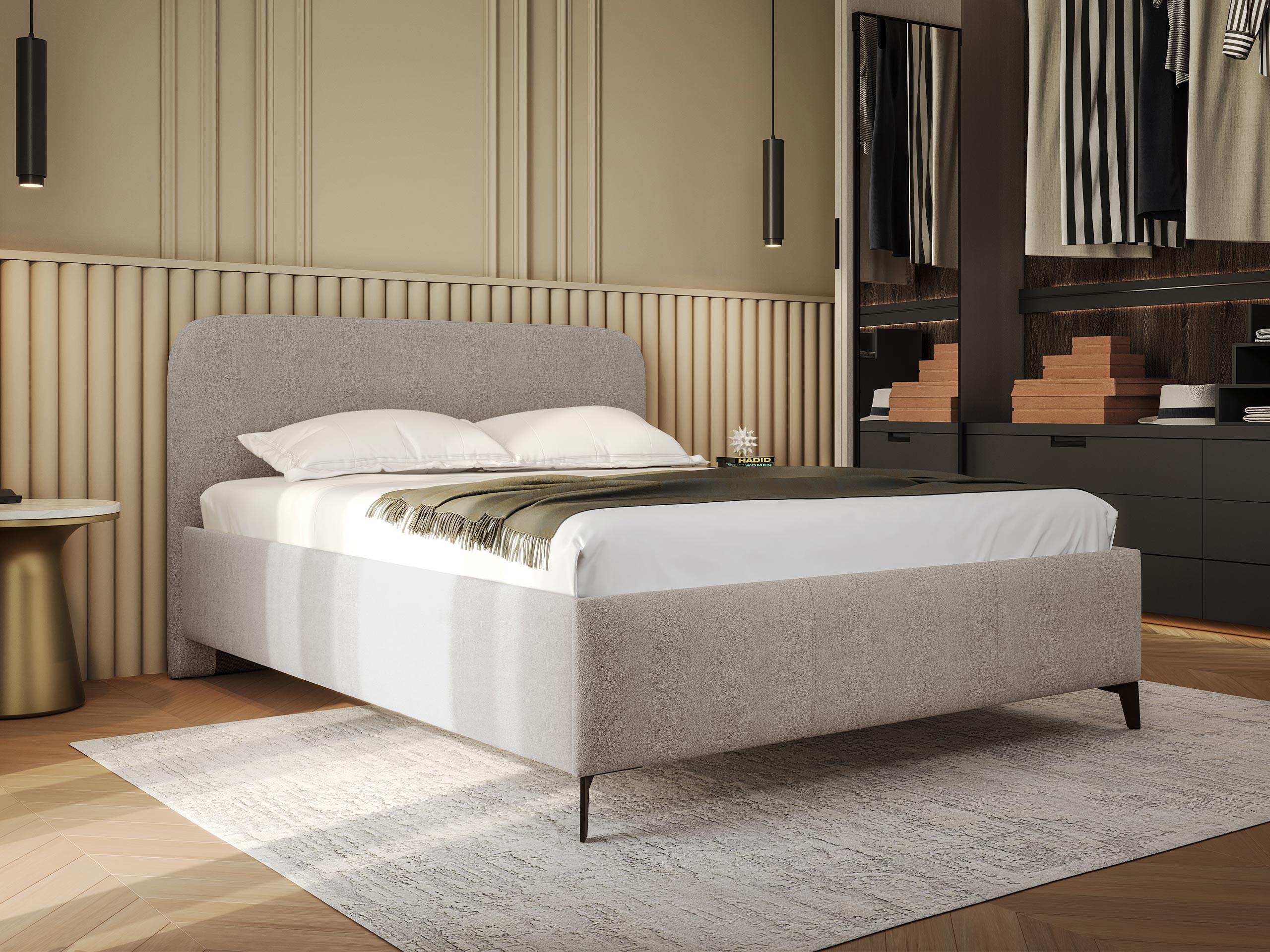 POLSTERBETT Holly Textil MIRJAN24 Möbel > Betten > Polsterbetten Braun
